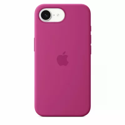 Apple Etui silikonowe do iPhonea 16e - żywy róż