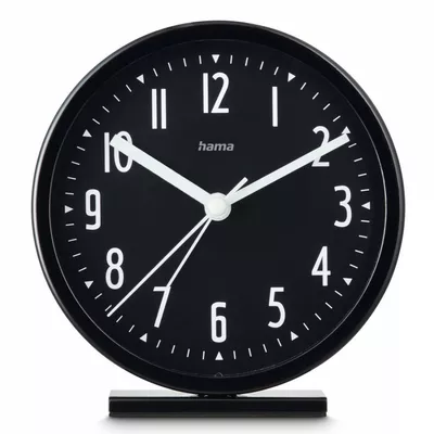 Hama Budzik Skye 11,3 cm Czarny