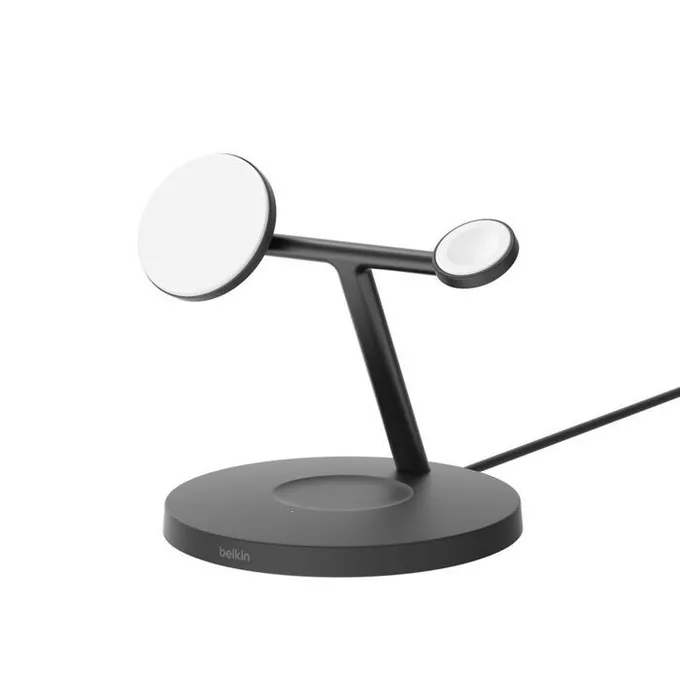Belkin Ładowarka Boost Charge Pro 3w1 Qi2 15W regulowana, czarna