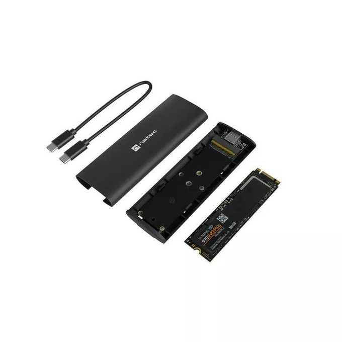 Natec Obudowa SSD zewnętrzna NATEC RHINO M.2 NVME USB-C 3.1 GEN 2