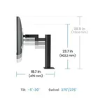 Benq Monitor 28 cali RD280UA 4K IPS 5ms/IPS/1200:1/HDMI/DP