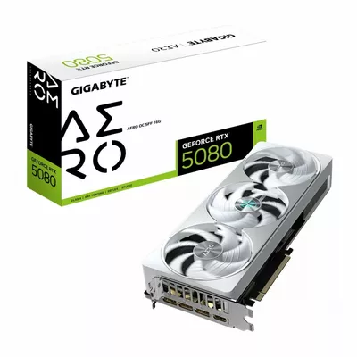 Gigabyte Karta graficzna GV-N5080AERO OC-16GD GV-N5080AERO OC-16GD