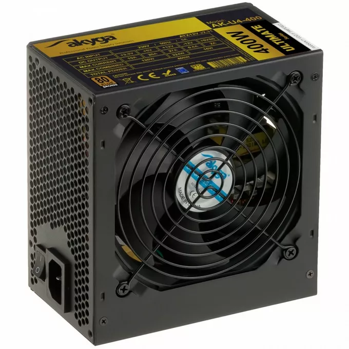 AKYGA Zasilacz ATX AK-U4-400 400W 80+ Bronze