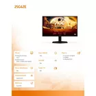 AOC Monitor 25G42E 24.5 cala 180Hz Fast IPS HDMI DP
