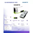 Gigabyte Karta graficzna RTX 5070 AERO OC 12GB GDDR7 192bit HDMI/DP
