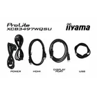 IIYAMA Monitor 34 cali XCB3494WQSU-B1 VA,UWQHD,1500R,2xHDMI,DP,2xUSB,2xUSB-C