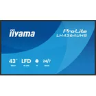 IIYAMA Monitor 43 cale LH4364UHS-B1AG 24/7,VA,ANDROID14,4K,500cd,4000:1,2xHDMI,USB-C,RJ45, RS-232c, IR, 2x10W, 2xUSB, UCHWYT ŚCIENNY