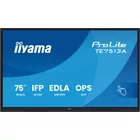 IIYAMA Monitor 75 cali TE7513A-B1AG INFRARED,40pkt,IPS,4K,7H,450cd/m2,      WiFi,USB, ANDROID 14, Google EDLA,2x20W, UCHWYT CIENNY