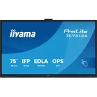 IIYAMA Monitor 75 cali TE7513A-B1AG INFRARED,40pkt,IPS,4K,7H,450cd/m2,      WiFi,USB, ANDROID 14, Google EDLA,2x20W, UCHWYT CIENNY