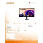 LG Electronics Monitor 27U631A-B QHD 100Hz IPS HDR10 27 cali