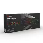Savio Klawiatura mechaniczna BLACKOUT X2  OUTEMU Red, Hot Swap