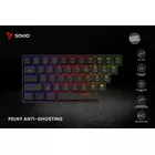 Savio Klawiatura mechaniczna BLACKOUT X2  OUTEMU Red, Hot Swap