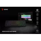Savio Klawiatura mechaniczna BLACKOUT X2  OUTEMU Red, Hot Swap