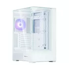 Zalman Obudowa P40 Prism Mid-Tower szkło hartowane biała