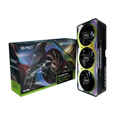 Palit Karta graficzna GeForce RTX 5070 Ti GAMEROCK 16GB GDDR7 256bit 3DP/HDMI