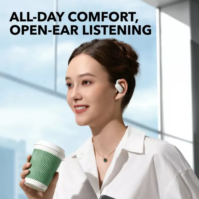Anker Słuchawki bezprzewodowe Soundcore Aero Fit 2 Bluetooth białe
