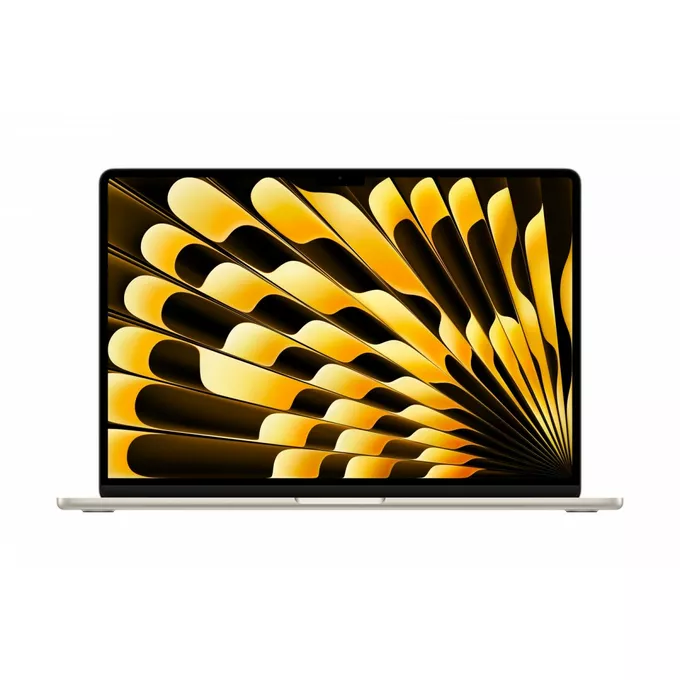 Apple MacBook Air 15.3: M4 10/10, 16GB, 256GB - Księżycowa Poświata