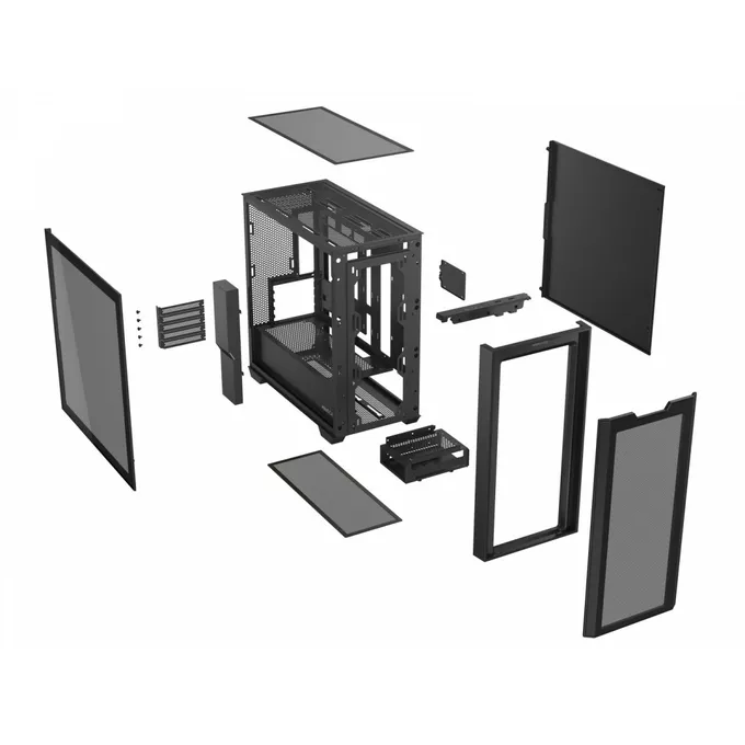 Asus Obudowa A21 micro-ATX Czarna