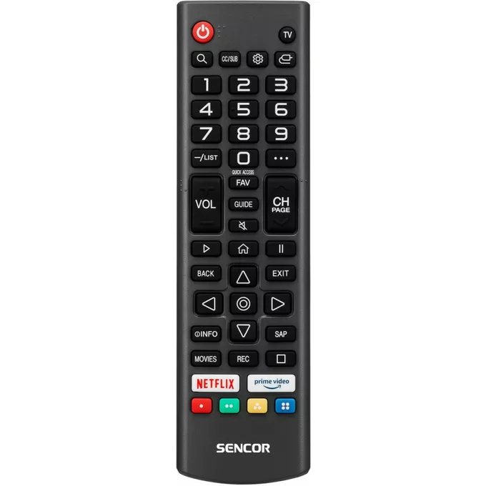 Sencor Telewizor 24 cale Smart webOS LG 12/240V SLE 24S830WB Wi-Fi BT