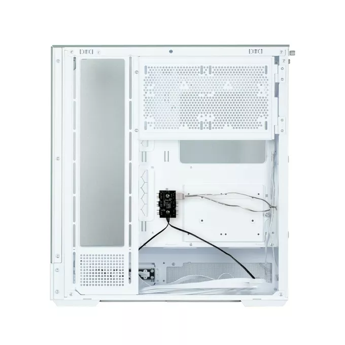 Zalman Obudowa P40 Prism Mid-Tower szkło hartowane biała