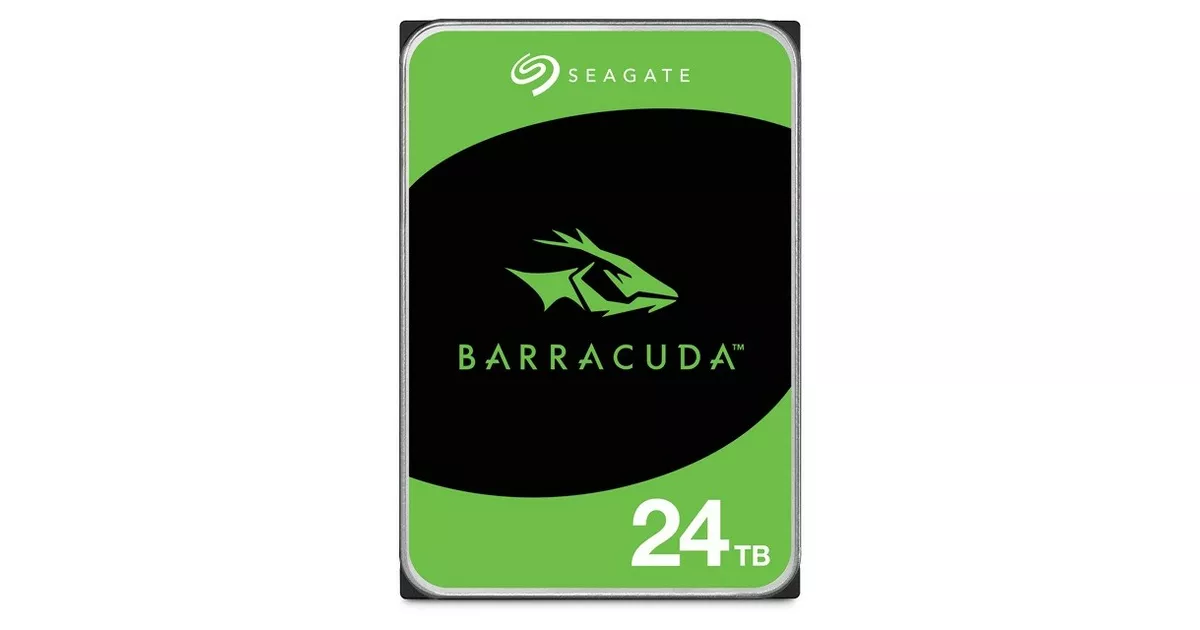 Seagate Dysk twardy BarraCuda 24TB 3.5 cala ST24000DM001