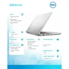 Dell Laptop Dell Pro 14 PC14255/AMD Ryzen AI 7 PRO 350/16GB/1TB/14.0 FHD+/Radeon 860M/FgrPr/FHD/IR Cam/Mic/WLAN+BT/Backlit Kb/3 Cell/W11Pro