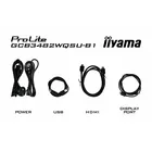 IIYAMA Monitor 34 cale G-Master GCB3482WQSU-B1,VA,UWQHD,120HZ,1500R, 21:9, 500cd,2x5W
