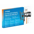 Manhattan Uchwyt ścienny do TV 60-100cali LED/LCD 80kg obrotowy uchylny