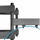Manhattan Uchwyt ścienny do TV 60-100cali LED/LCD 80kg obrotowy uchylny