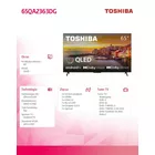 Toshiba Telewizor QLED 65 cali 65QA2363DG