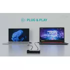 i-tec Universal KVM HUB 2x USB-C + 2x USB-A 3.0