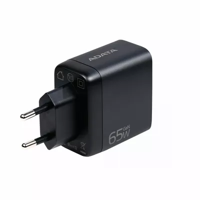 Adata Ładowarka 65W GaN USB Charger 2xUSBC 1xUSBA PD QC