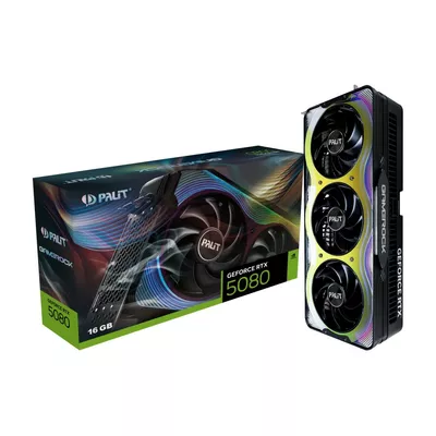 Palit Karta graficzna GeForce RTX 5080 GameRock 16GB GDDR7 256bit 3DP/HDMI