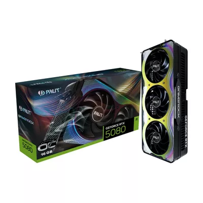 Palit Karta graficzna GeForce RTX 5080 GameRock OC 16GB GDDR7 256bit 3DP/HDMI