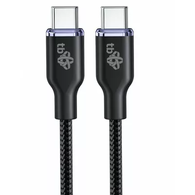 TB Kabel USB C - USB C 60W Glamour 1.5m czarny