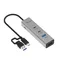 i-tec Uniwersalny metalowy ładujący HUB 2xUSB-C/2xUSB-A PD 85W