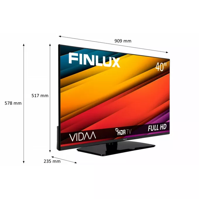 Finlux Telewizor LED 40 cali 40FFV500