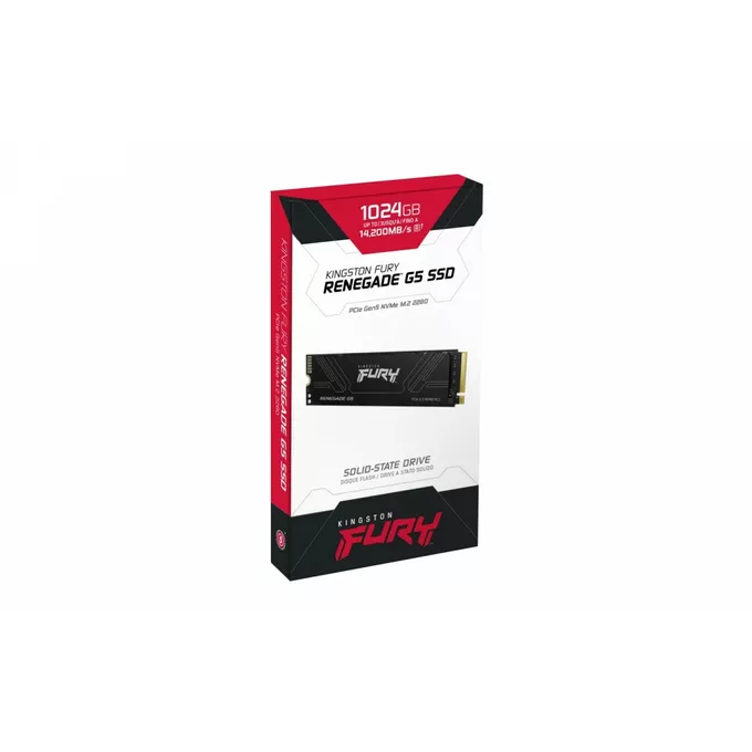 Kingston Dysk SSD Renegade G5 1TB NVMe 5.0 M.2 2280 14200/11000MB/s