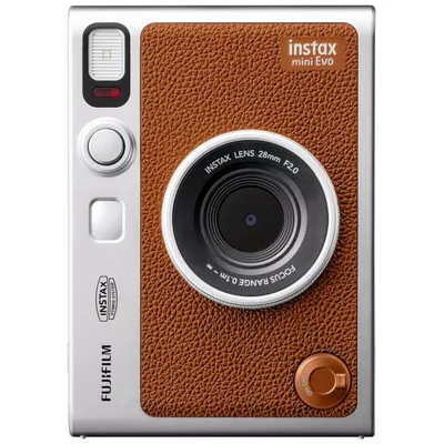 Fujifilm Aparat Instax mini EVO brązowy