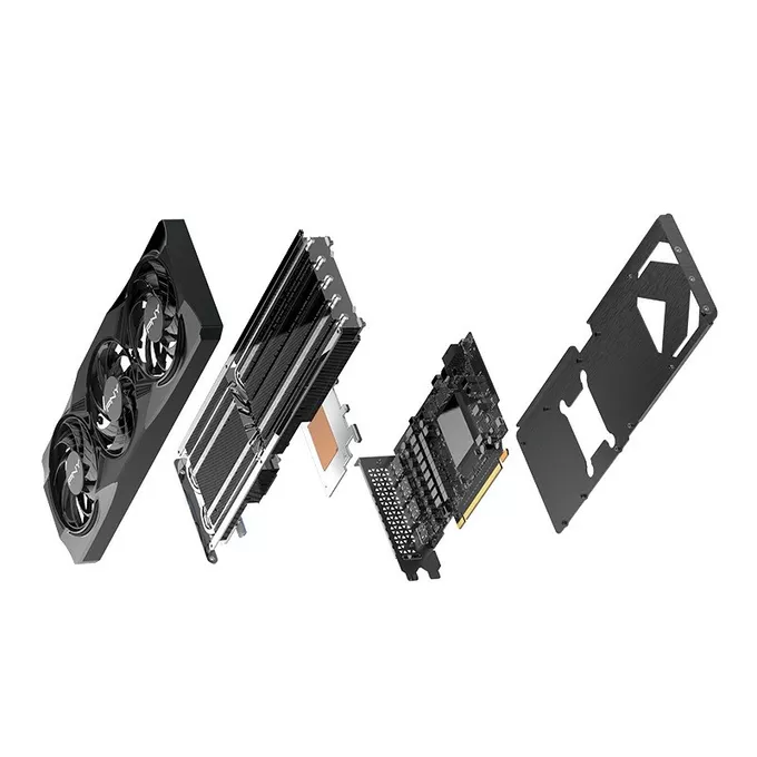 PNY Karta graficzna GeForce RTX 5070 STD12GB VCG507012TFXPB1