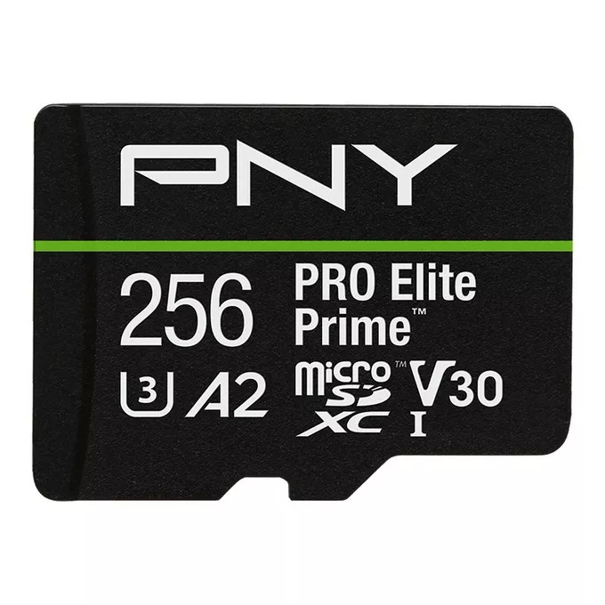 PNY Karta pamięci microSDXC Elite Prime 256GB + adapter SD