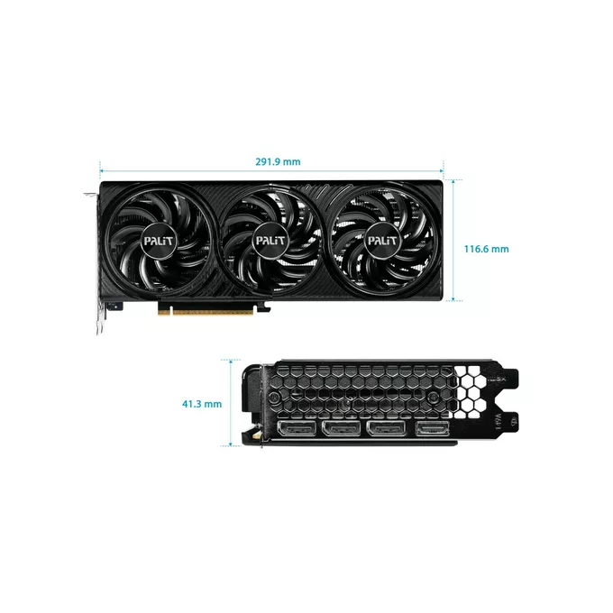 Palit Karta graficzna RTX 5060 TI INFINITY 3 8GB GDDR7 128bit 3DP/HDMI