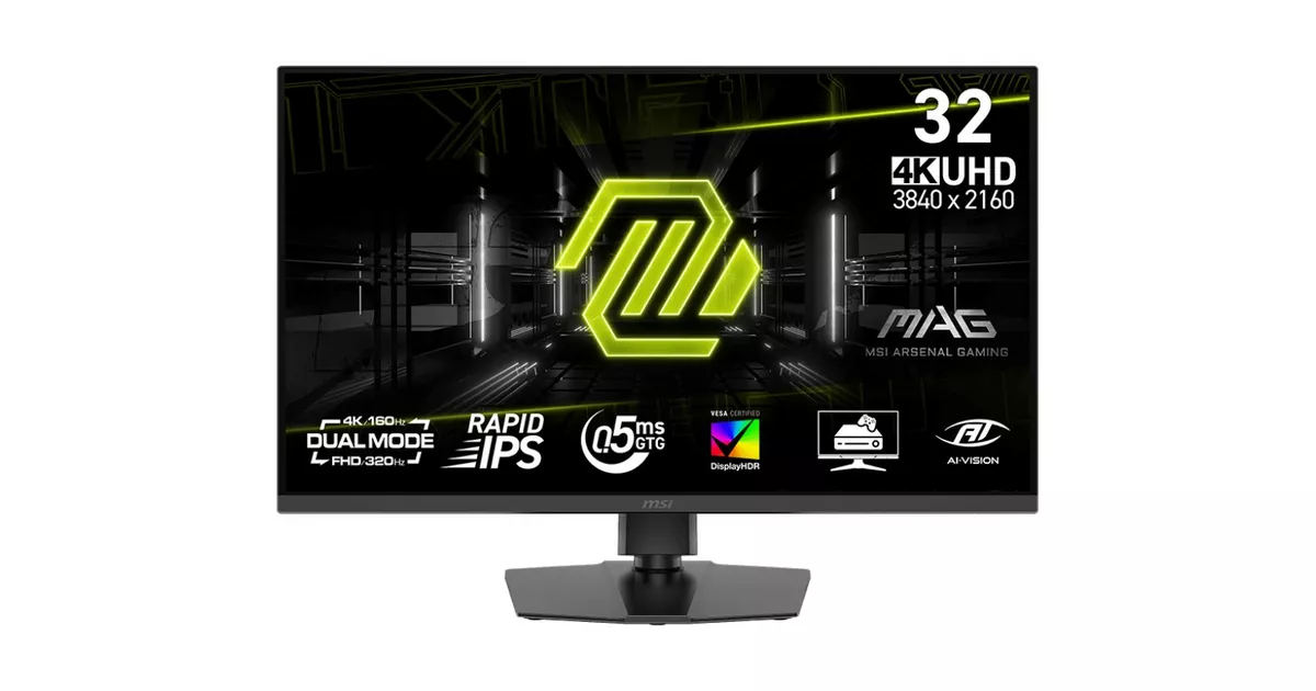 MSI Monitor MAG 322URDF E16 31.5 cala LED/UHD/Flat/160Hz | Kakto.pl