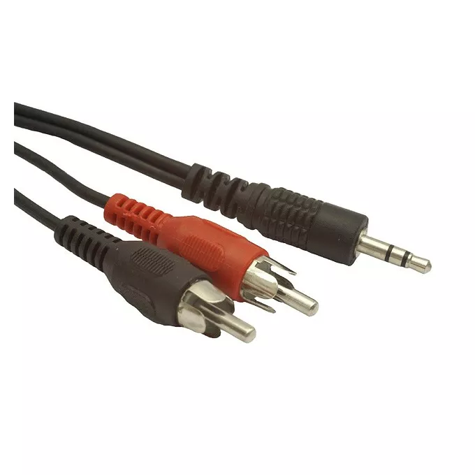 Gembird Kabel MINIJACK/2XRCA (CHINCH)M/M   5M