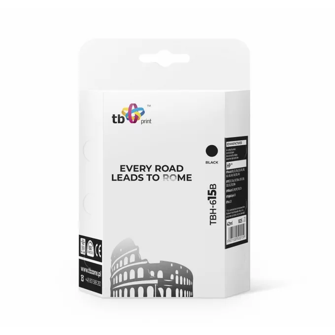 TB Print Tusz do HP Nr 15 - C6615DE TBH-615B BK ref.