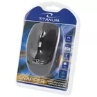 Esperanza Mysz Titanum SNAPPER TM105K, Bezprzewodowa 2.4GHz, DPI 1000/1600, 6 przycisków, NANO odbiornik