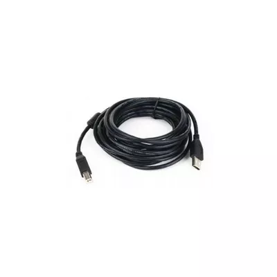 Gembird Kabel USB 2.0 typu AB AM-BM 3m FERRYT czarny