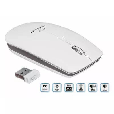 Esperanza MYSZ EM120W MAC-STYLE BEZPRZEWODOWA 2,4GHZ