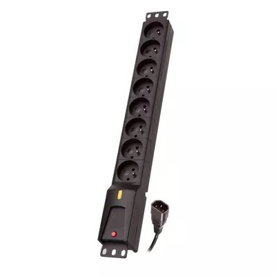 Lestar Listwa zasilająca LZRM 810 BW IEC 320, PDU, 3,0m