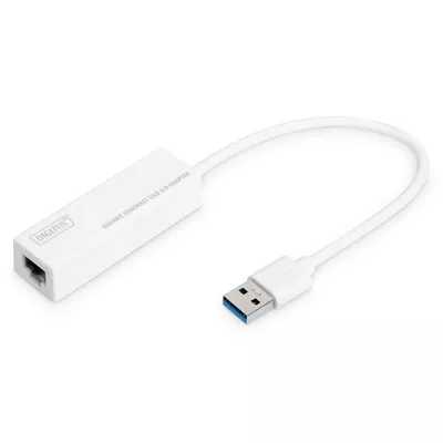 Digitus Karta sieciowa przewodowa USB 3.0 do Gigabit Ethernet 10/100/1000Mbps